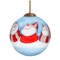 CC Christmas Decor Snow What Fun Snowman Christmas Glass Ball Ornament - 3"